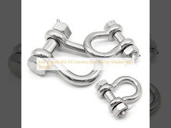 Rantai Bow 304 316 Anchor Steel Rantai Kekuatan Tinggi